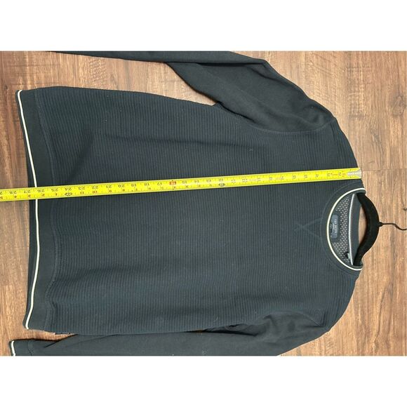 Ted Baker Sepal Textured Crewneck Sweater Navy Blue, Sz 4 / US Medium, MP $195 - Picture 10 of 12